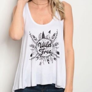 Wild Free Oversized Muscle Tank Top Sz S